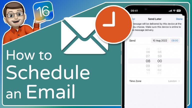 Schedule an Email to Send Later