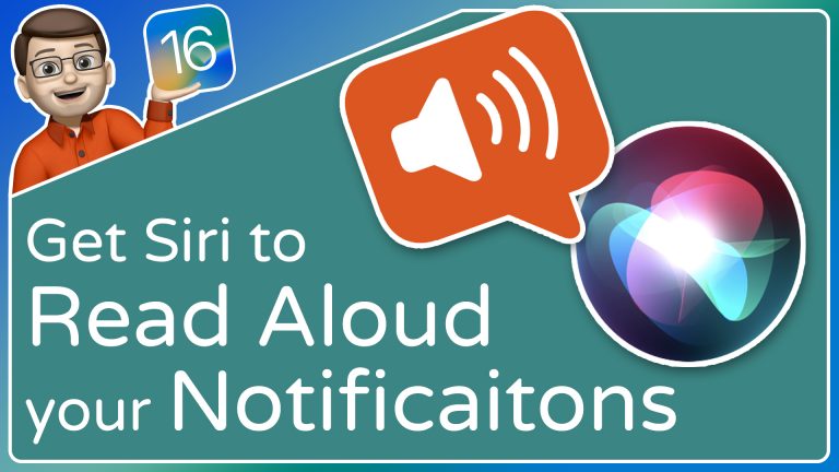 Get Siri to Read Aloud your Notifications (without AirPods!)